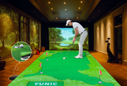 The "ultimate battlefield" for achieving a successful swing - the golf green