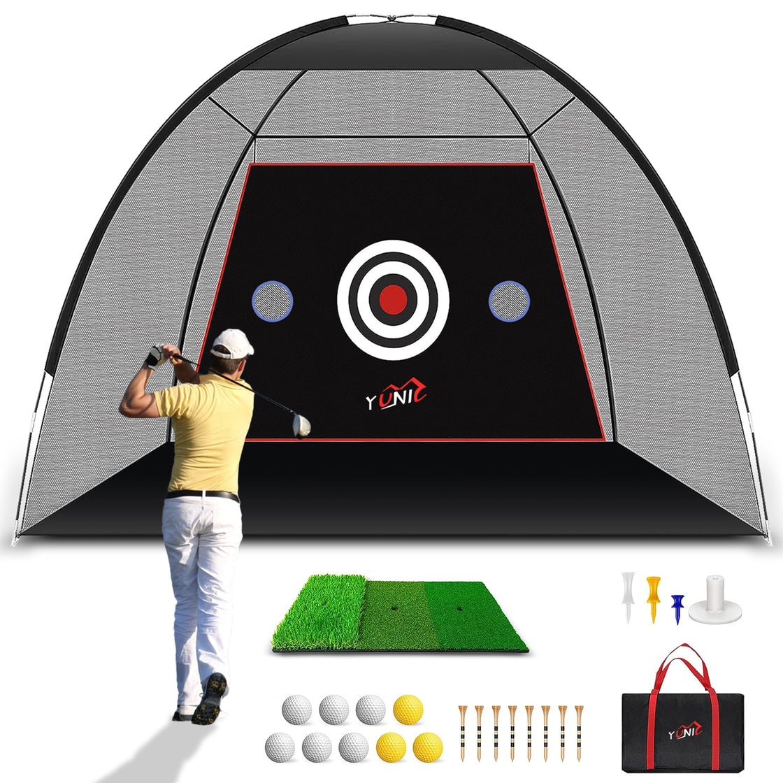 Golf Practice Net - Tent Style (10ft x 7ft)