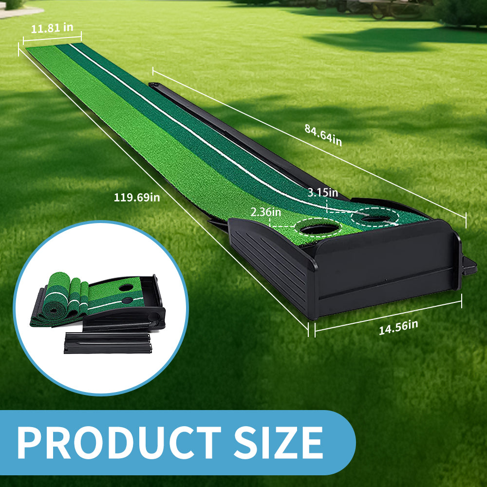 Golf Putting Mat Portable (8FT/10FT)