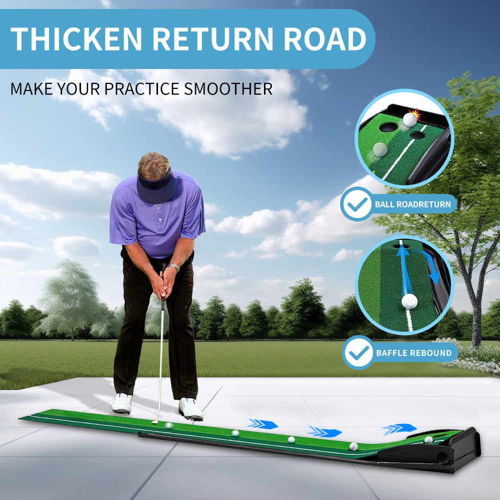 Golf Putting Mat Portable (8FT/10FT) – Yunic Golf