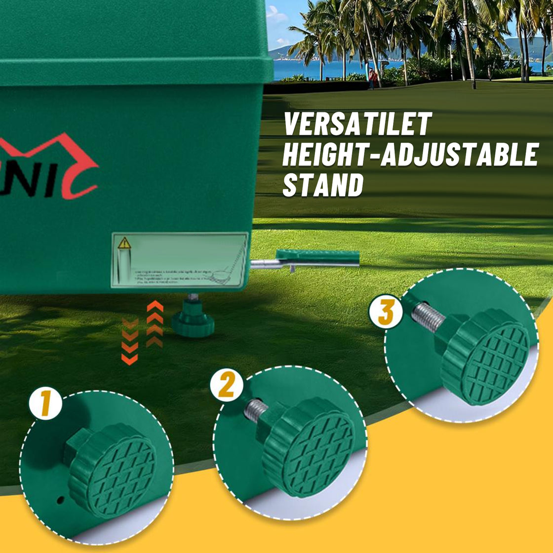 Golf Ball Dispenser Machine Powerless Automatic Tee Up