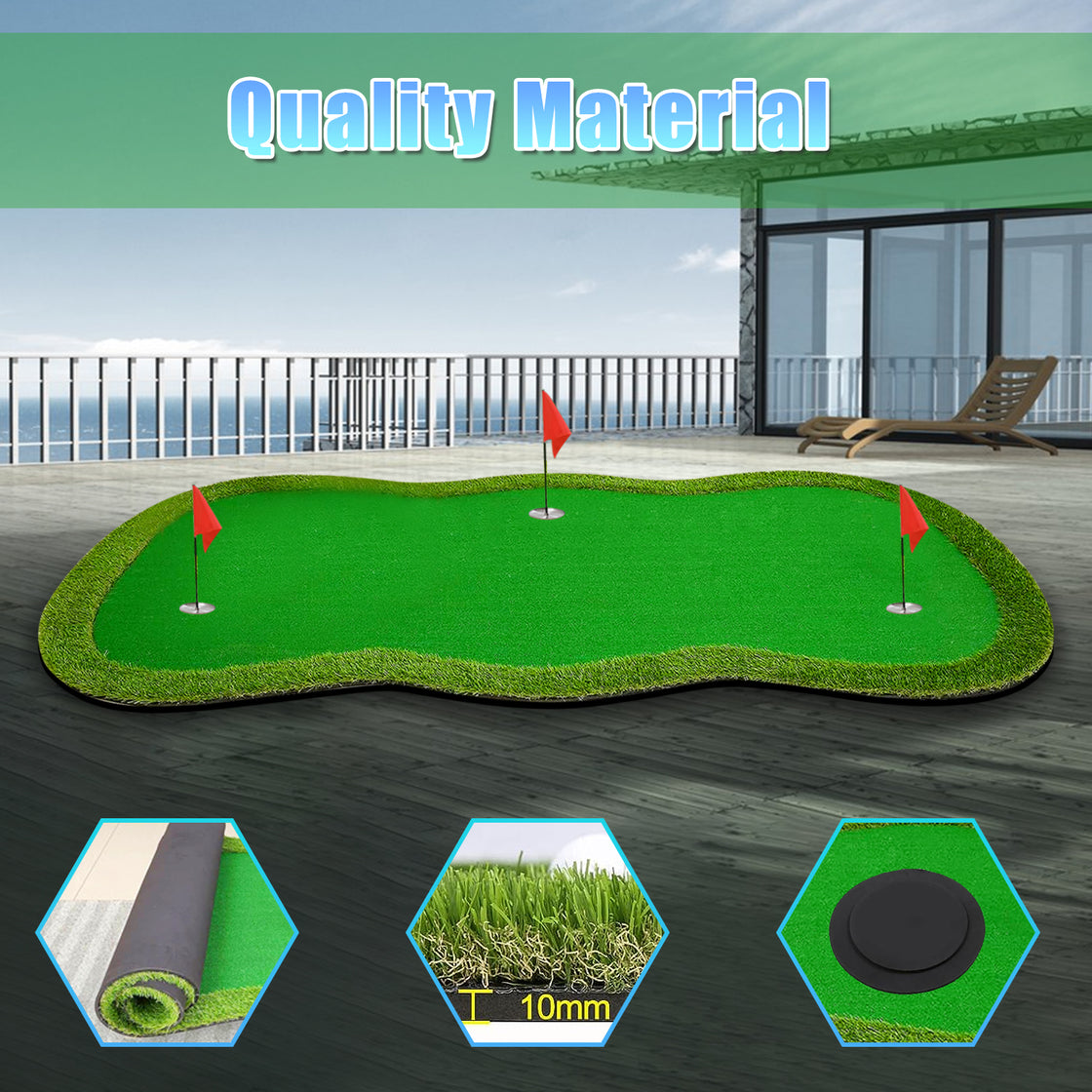 Golf Putting Green (5ft x 10ft)