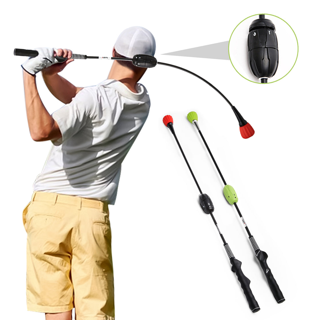 Golf Swing Trainer (Adjustable)