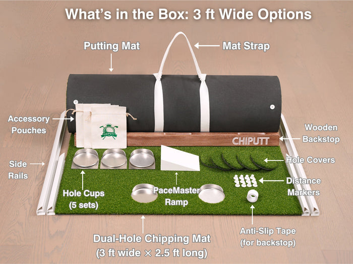 Chiputt Tour-Grade Putting & Chipping Mat